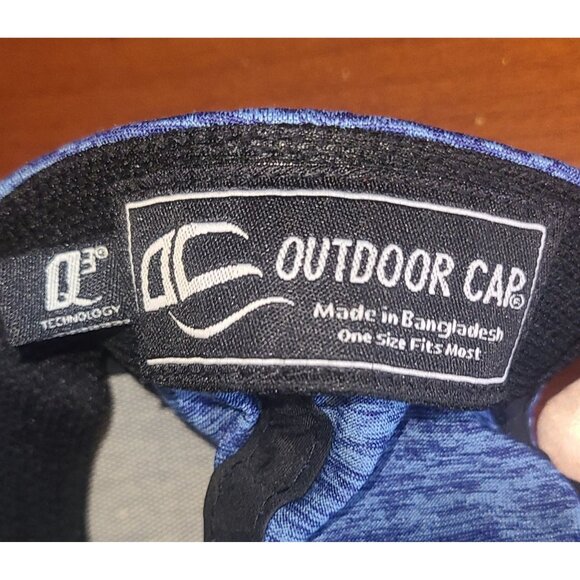 Realtree Baseball Hat Blue Q3 Moisture Management Trucker Cap Adjustable - Picture 6 of 6